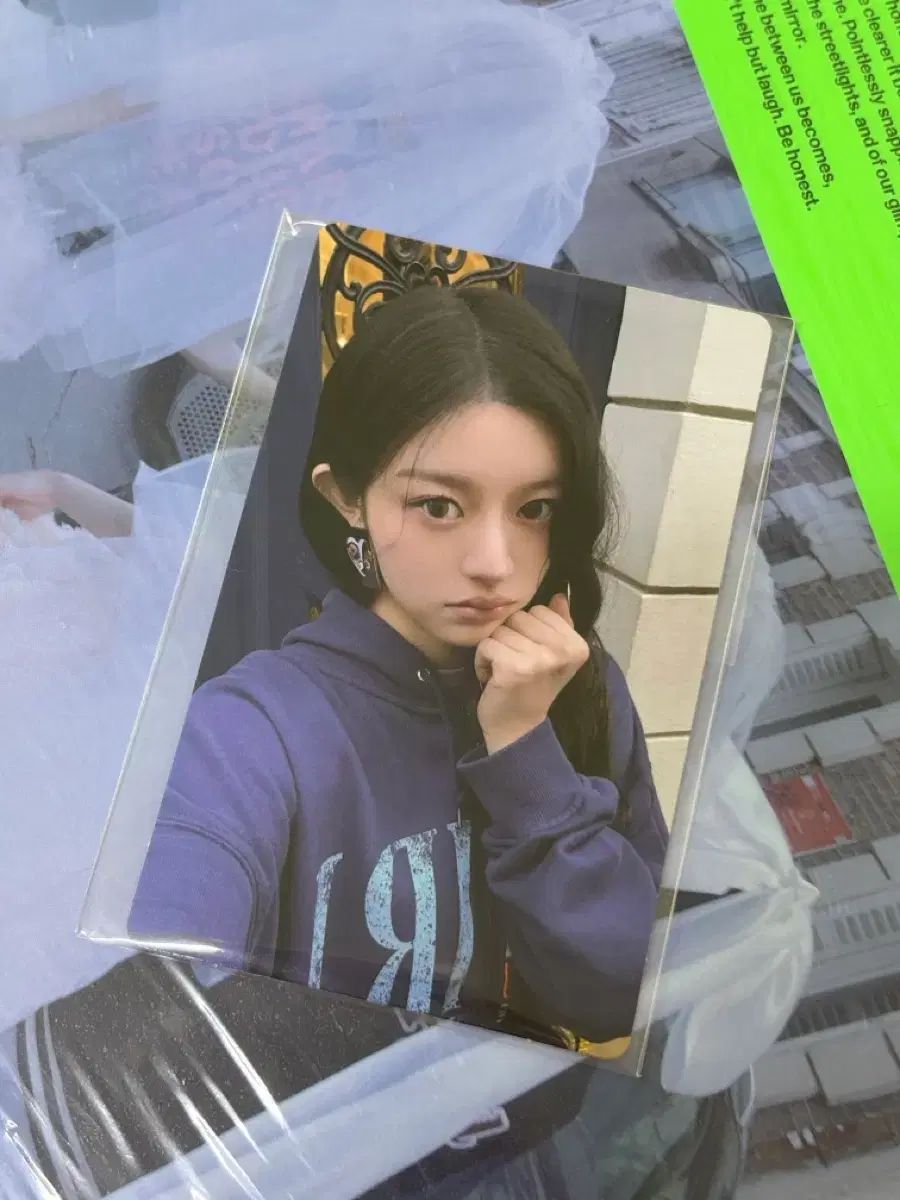 未開封 アイリット ミンジュ(MINJU) トレカ IT´Z ME 特典 WEVERSE ウィバース ラキドロ 未公開トレカ