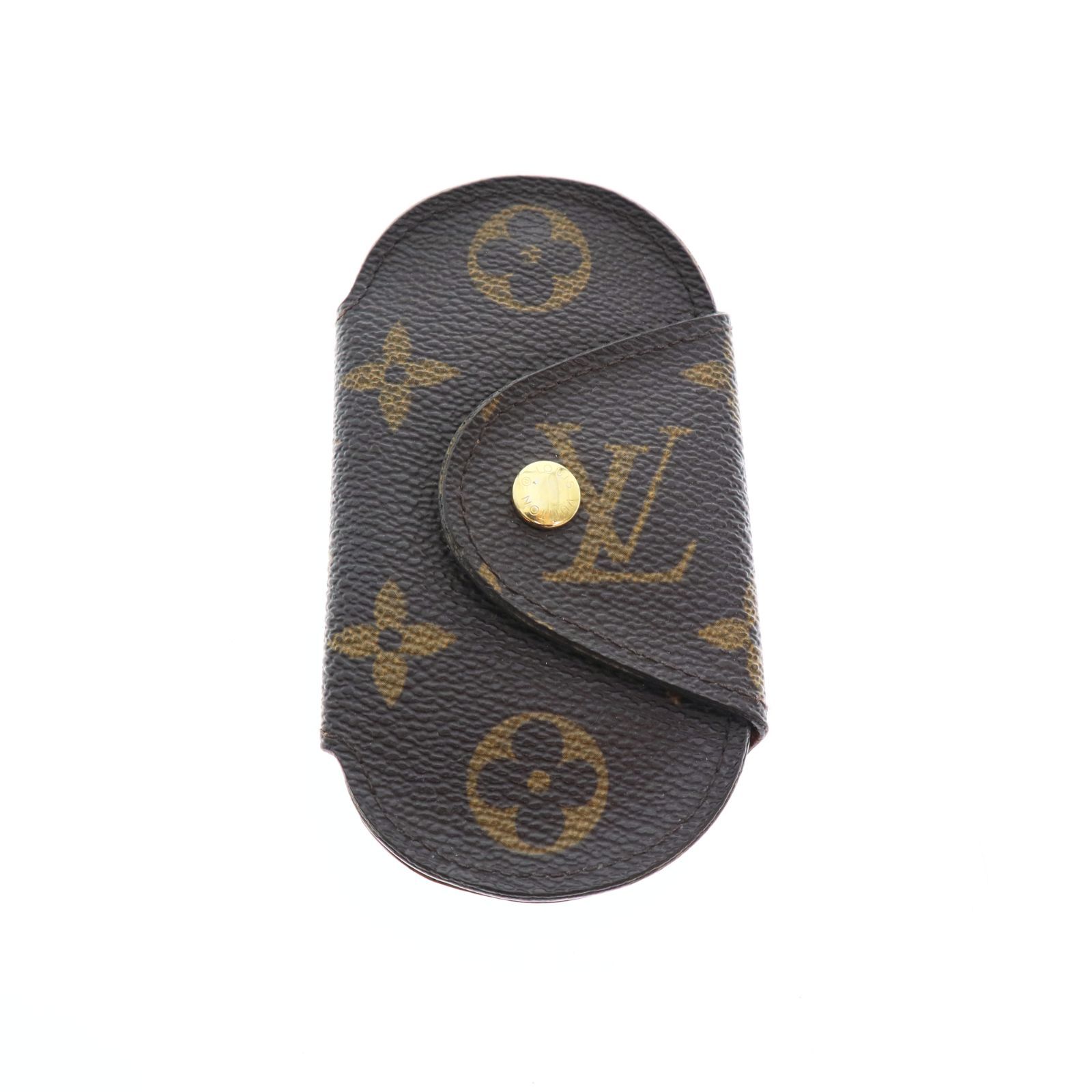 【中古】LOUIS VUITTON ルイ・ヴィトン M60115 ミュルティクレロン モノグラム 4連キーケース レディース メンズ ケース ブラウン ブランド