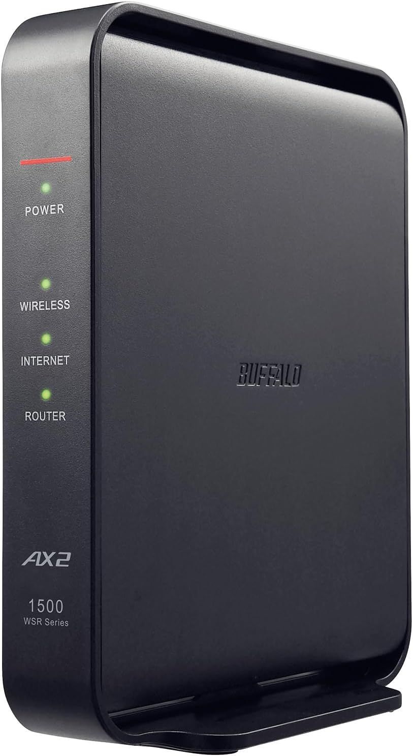 ★BUFFALO Wi-Fi 6 ルーター WSR-1500AX2L/N　++924237　B0CZX8XPG9