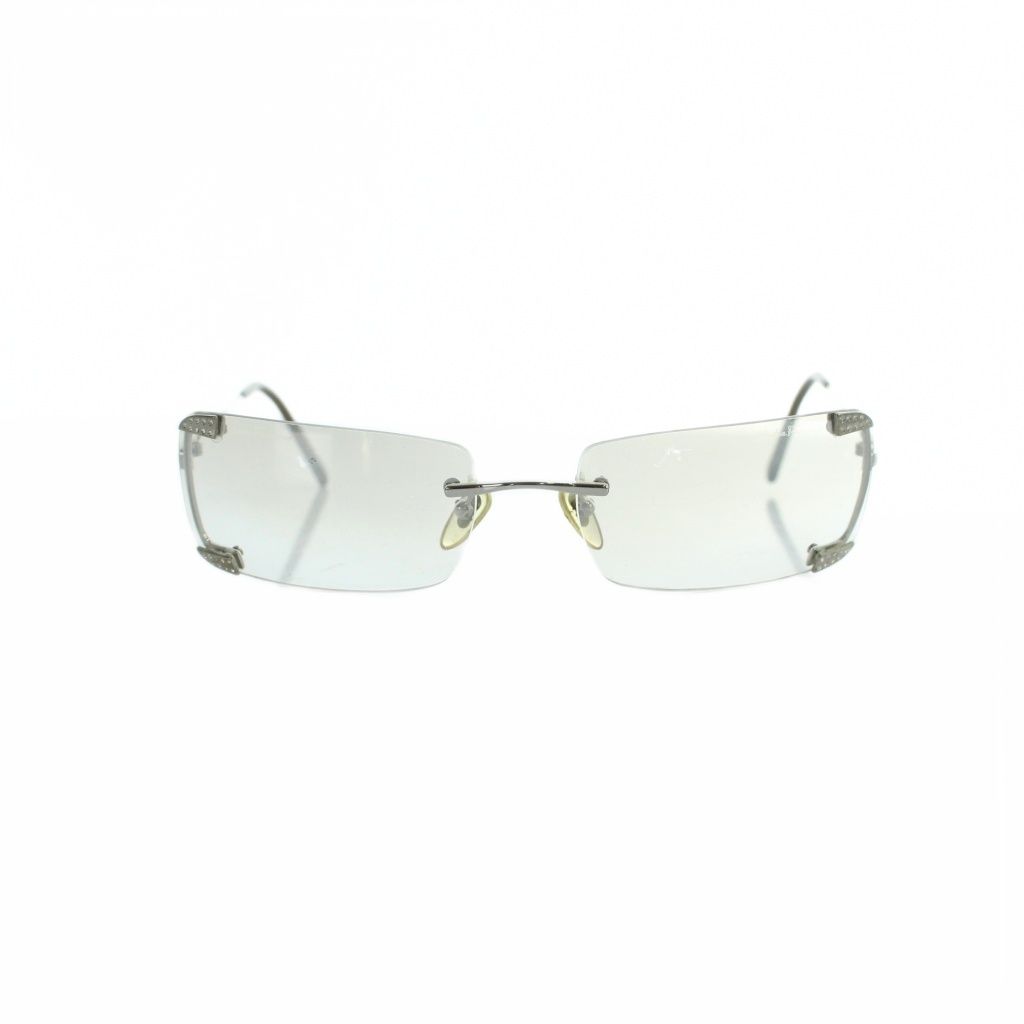 サルヴァトーレフェラガモ Salvatore Ferragamo 1043-B サングラス 眼鏡 めがね ロゴ ラインストーン 60□18-125 シルバー色 ■GY18 /MQ
