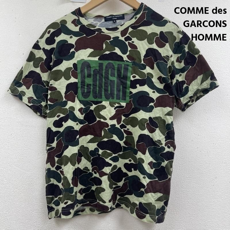 コムデギャルソンオム CdGH ボックス ロゴ プリント 迷彩柄 Tシャツ カットソー ht-t004 メンズ S ISItems【USED】【古着】【中古】50159412
