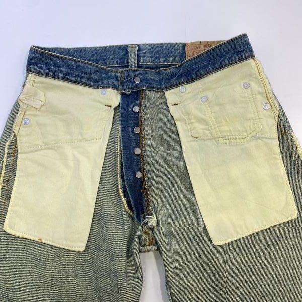 中古】80s LEVI'S 501 赤耳モデル ボタン裏524 サイズ30×36 △裾上げ