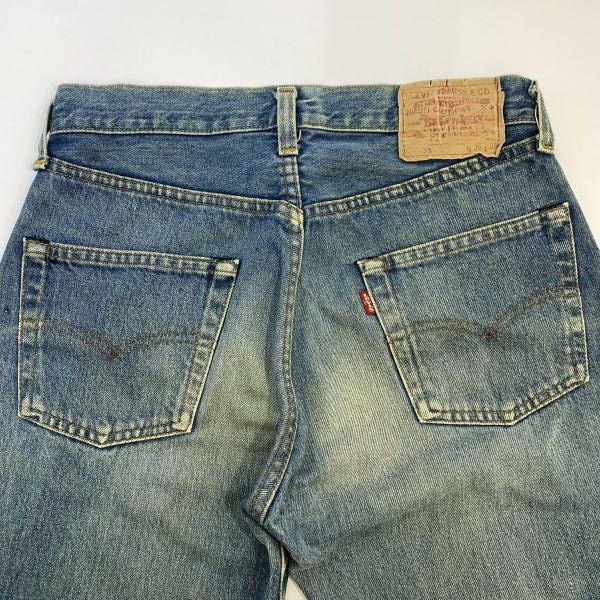 中古】80s LEVI'S 501 赤耳モデル ボタン裏524 サイズ30×36 △裾上げ