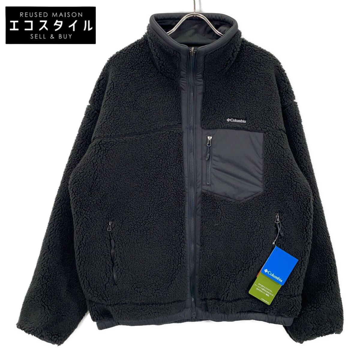 Columbia　コロンビア　ブラック PM3437-010 シカゴアべニューリバーシブルフリースジャケット Chicago Avenue Reversible Fleece Jacket　M