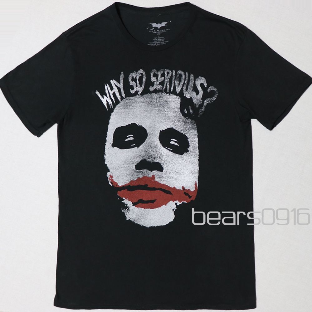 ジョーカー ダークナイト Tシャツ ヴィンテージ メンズ L 黒 中古 映画 古着 USED クルーネック ロゴ 半袖 大きいサイズ ストリート ビンテージ アメリカ購入