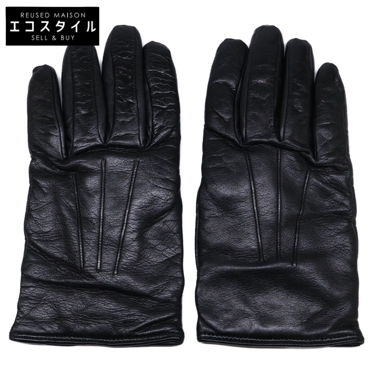 MEROLA　メローラ　【美品】カシミヤライナー ナパレザー　7.5