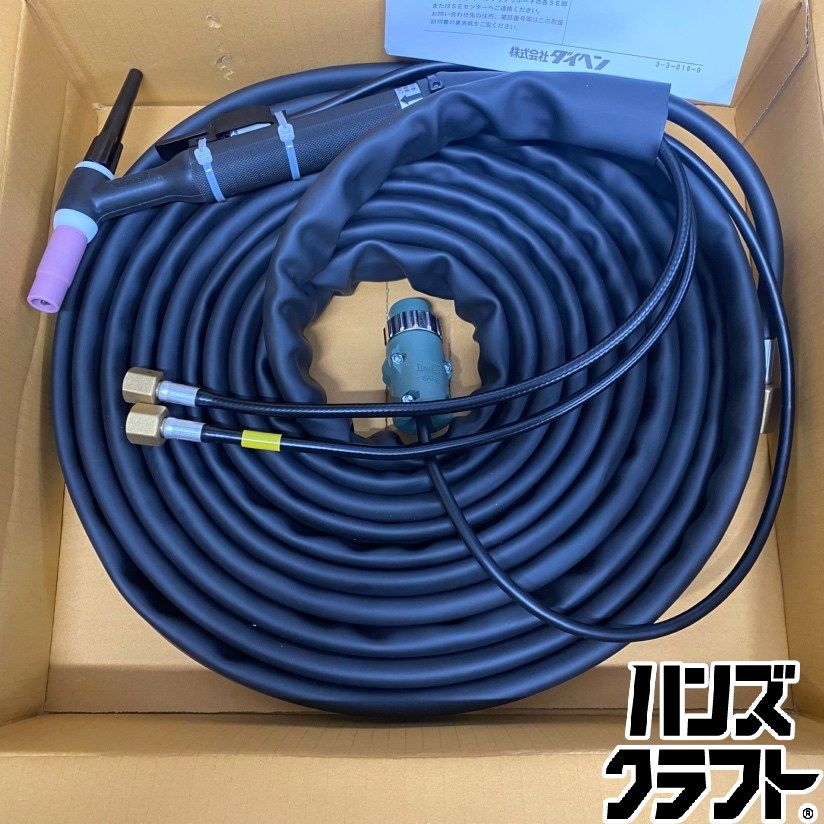 ●【送料無料】【保管未使用品】DAIHEN ダイヘン AW-18-8m TIG溶接トーチ ※箱イタミ有 ※伝票直貼りでお届け 【ハンズクラフト久留米上津BP店】