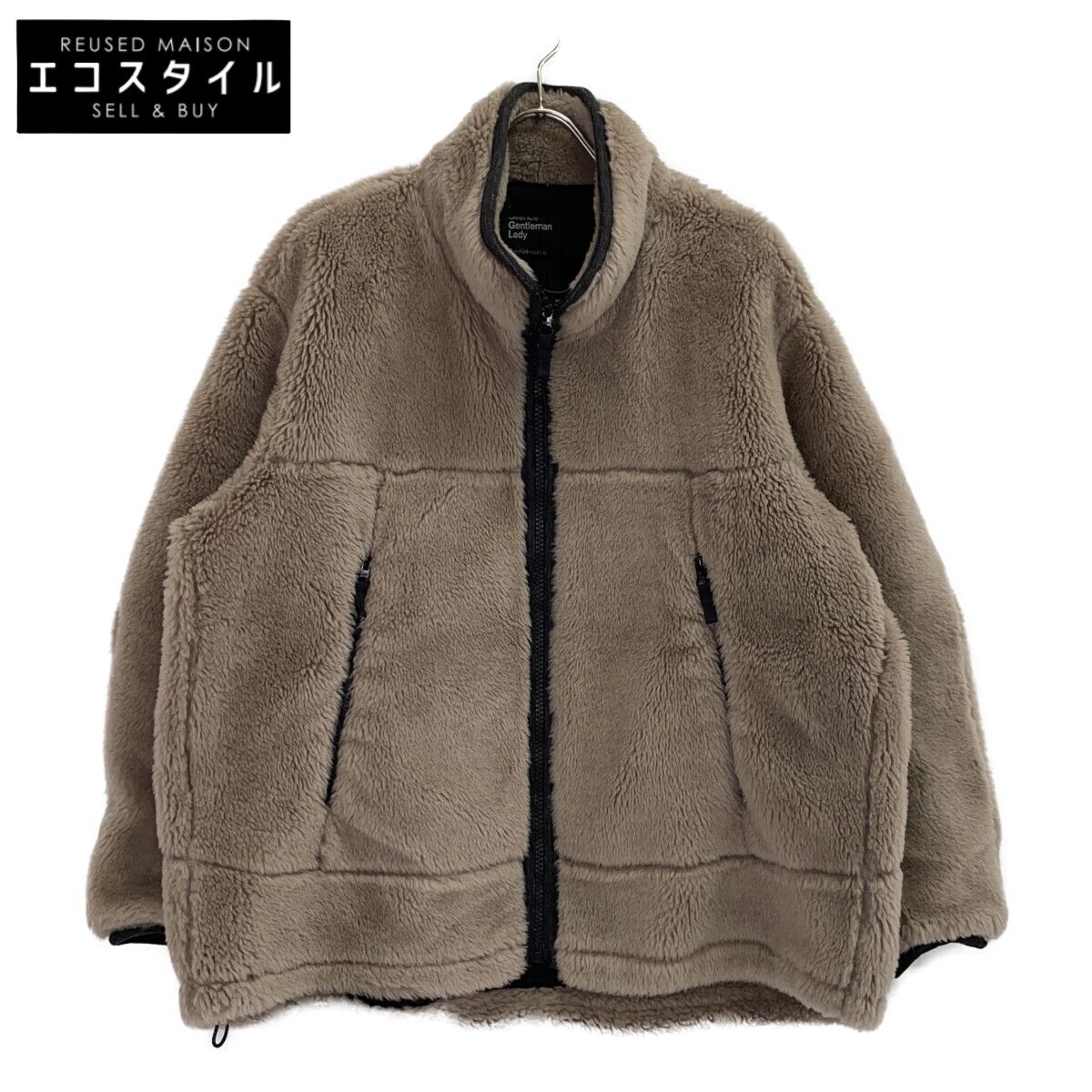 BOTTEGA VENETA ボッテガヴェネタ カーキ チェック スプリング コート 46