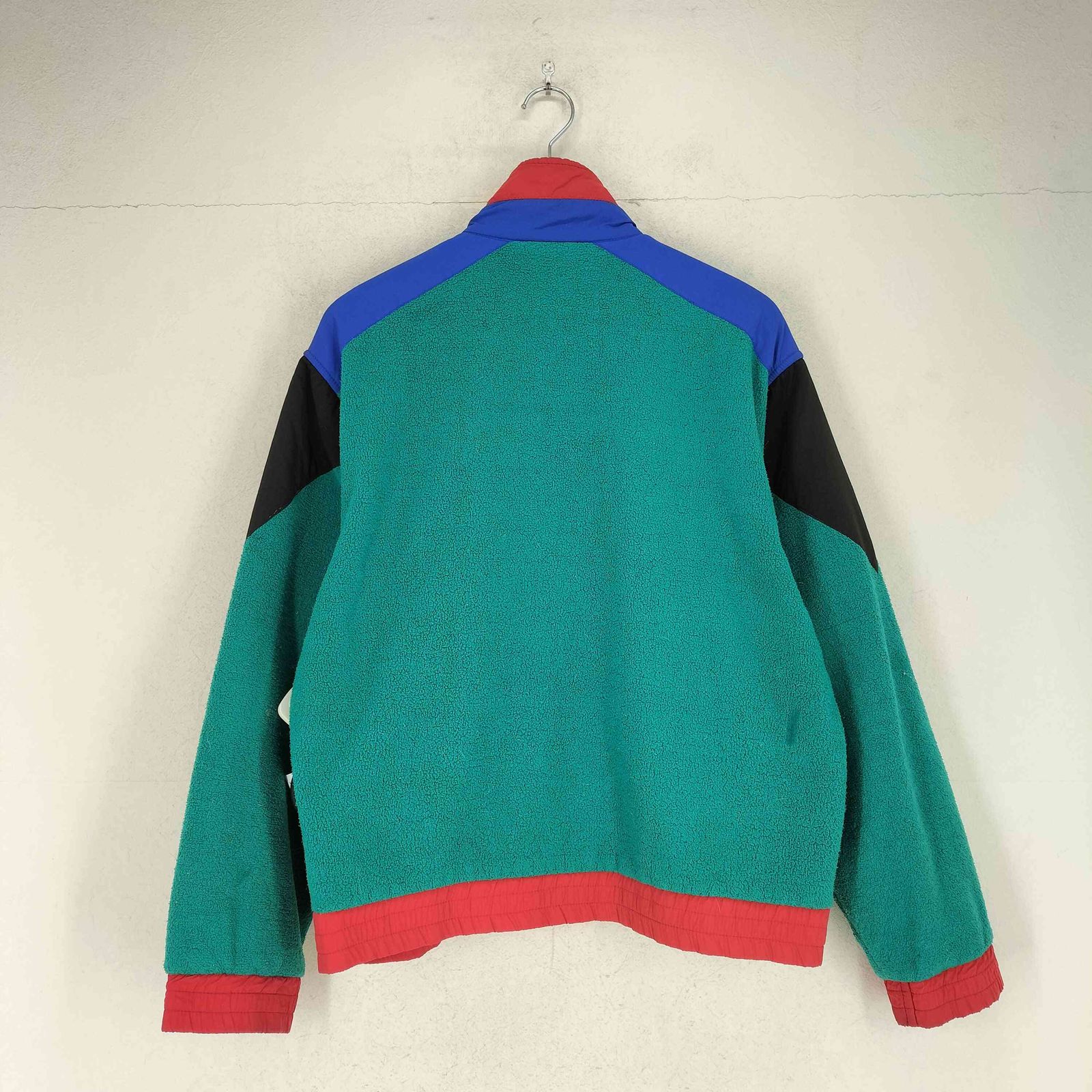 エディーバウアー Eddie Bauer 80-90s 黒タグ ナイロン切替フリース 