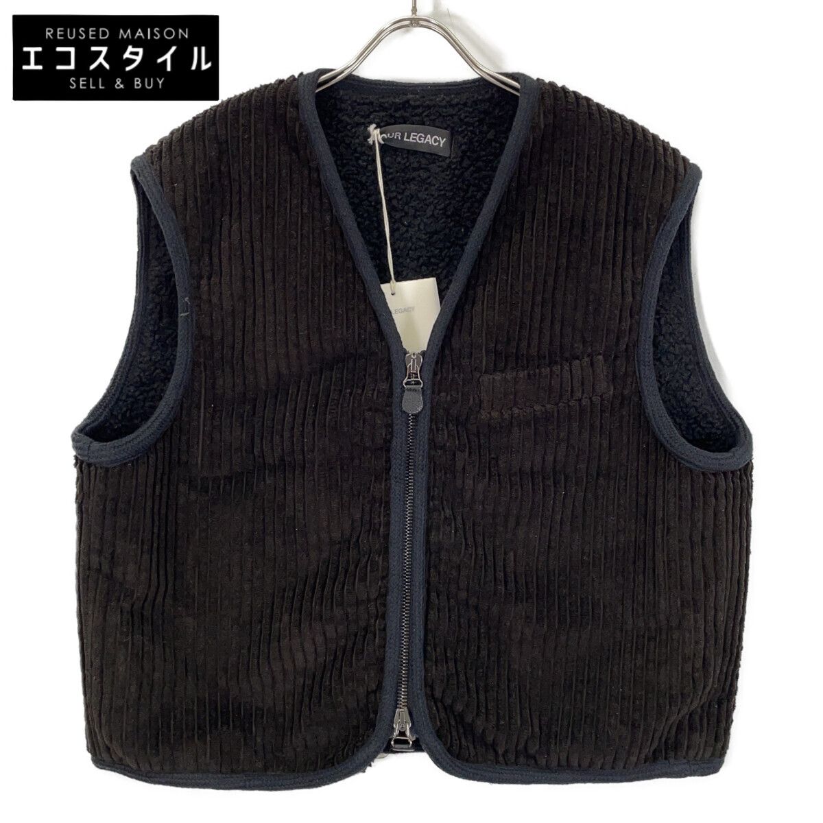 OUR LEGACY　アワーレガシー　M4251TP 25AW TOP VEST Profound Brown Mammoth Cord　48