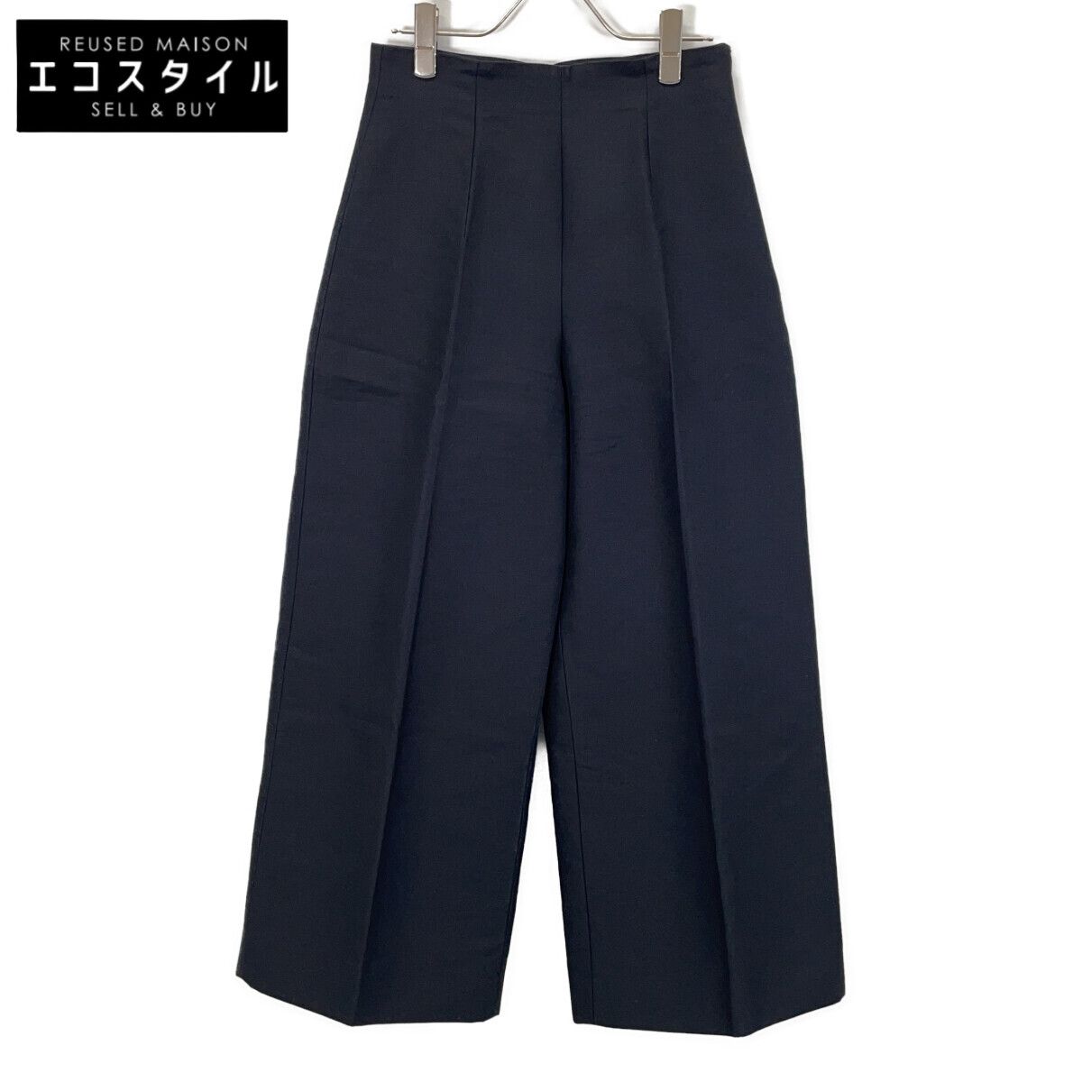 MARNI　マルニ　24SS PAMA0476A0 ブラック コットン パンツ　38