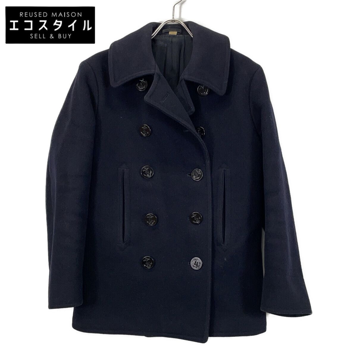 BUZZ RICKSON'S　バズリクソンズ　BR11554 ネイビー NAVAL CLOTHING FACTORY ピーコート　36