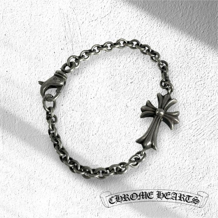 CHROME HEARTS クロムハーツ CHAIN TINY CH CRS タイニーCHクロス