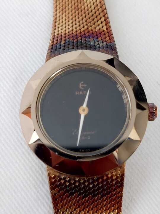 RADO ラドー Elegance SR-D 手巻 腕時計 ブラック文字盤 稼働品