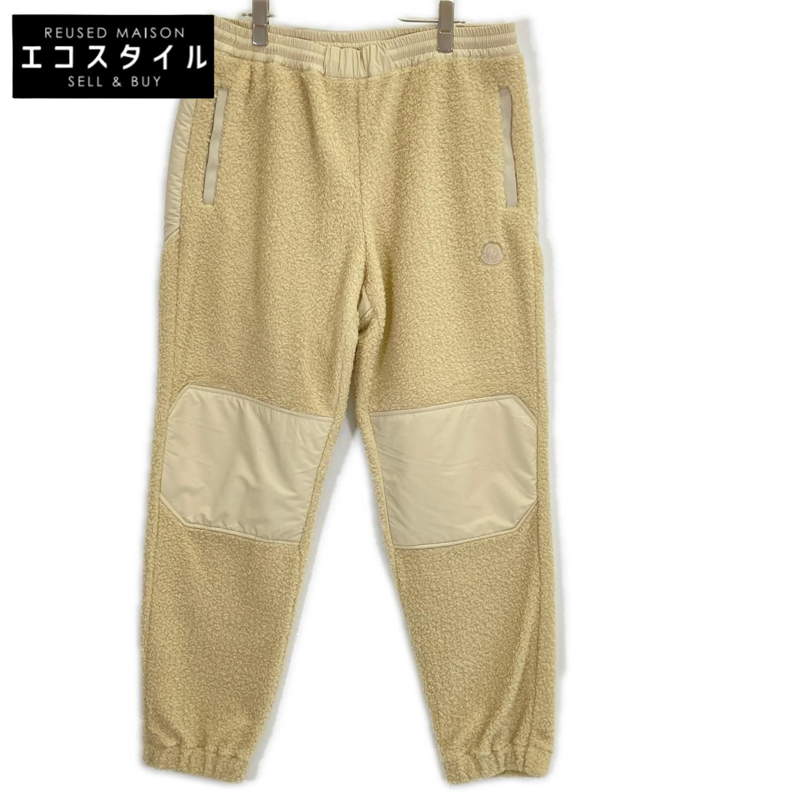 MONCLER　モンクレール　美品 ジーニアス PANTALONE SPORTIVO ボア パンツ　48