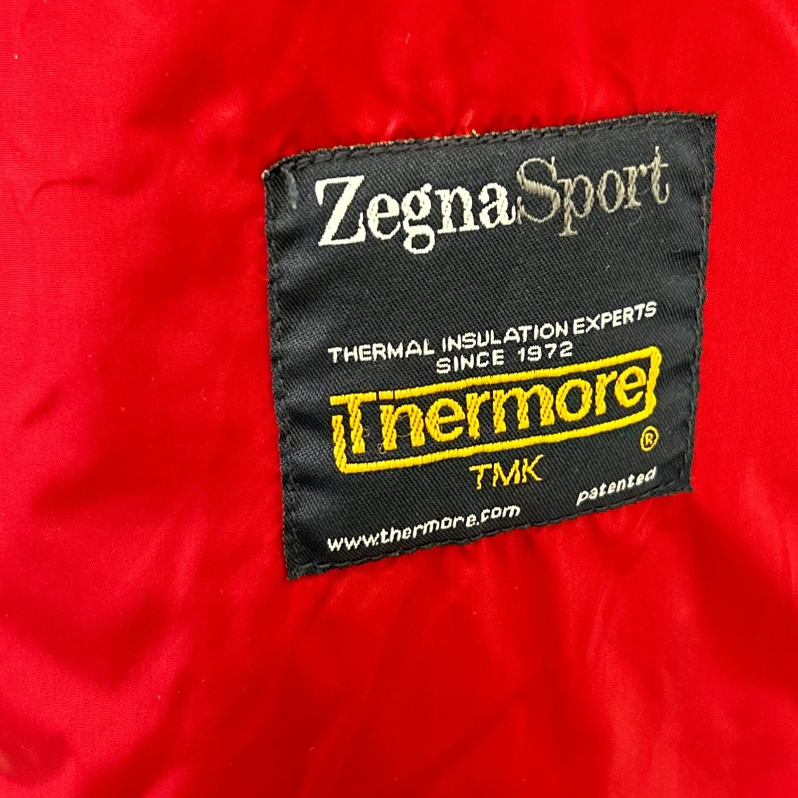Zegna Sport ゼニア スポーツ レッド ナイロンジャケット L - メルカリ