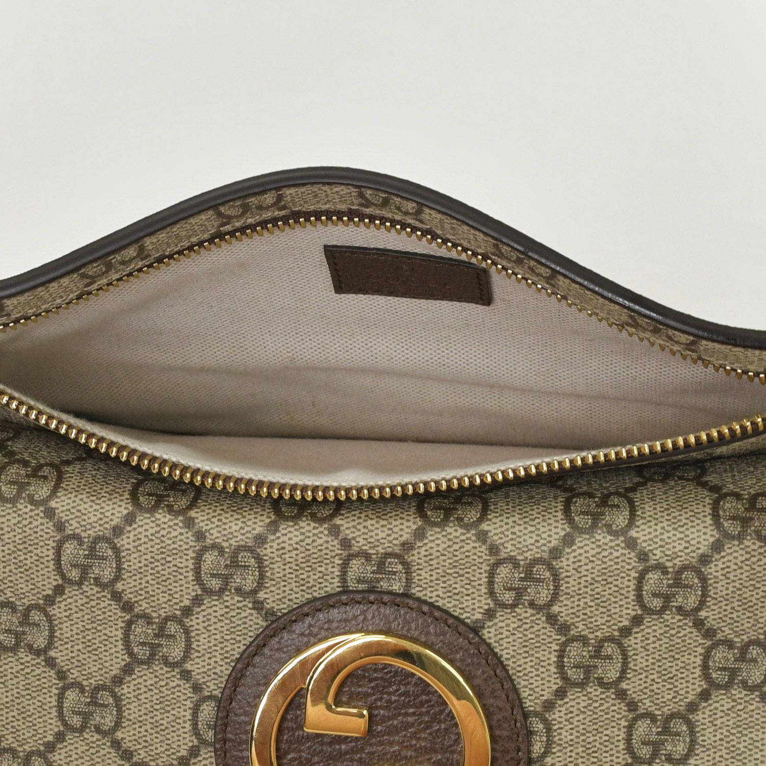 極美品 GUCCI グッチ ブロンディベルトバッグ GGスプリームキャンバス 