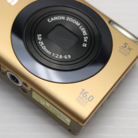 新品同様 PowerShot A3400 IS ゴールド 即日発送 デジカメ Canon