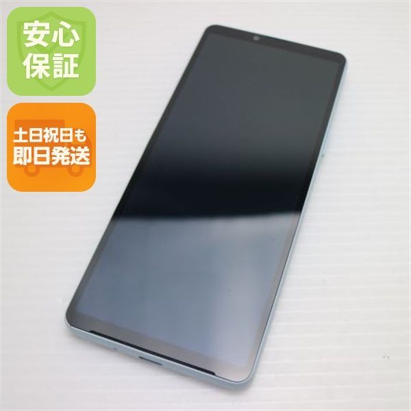 新品同様 SIMフリー Xperia 10 VI ブルー スマホ SONY 即日発送 土日祝発送OK 00000