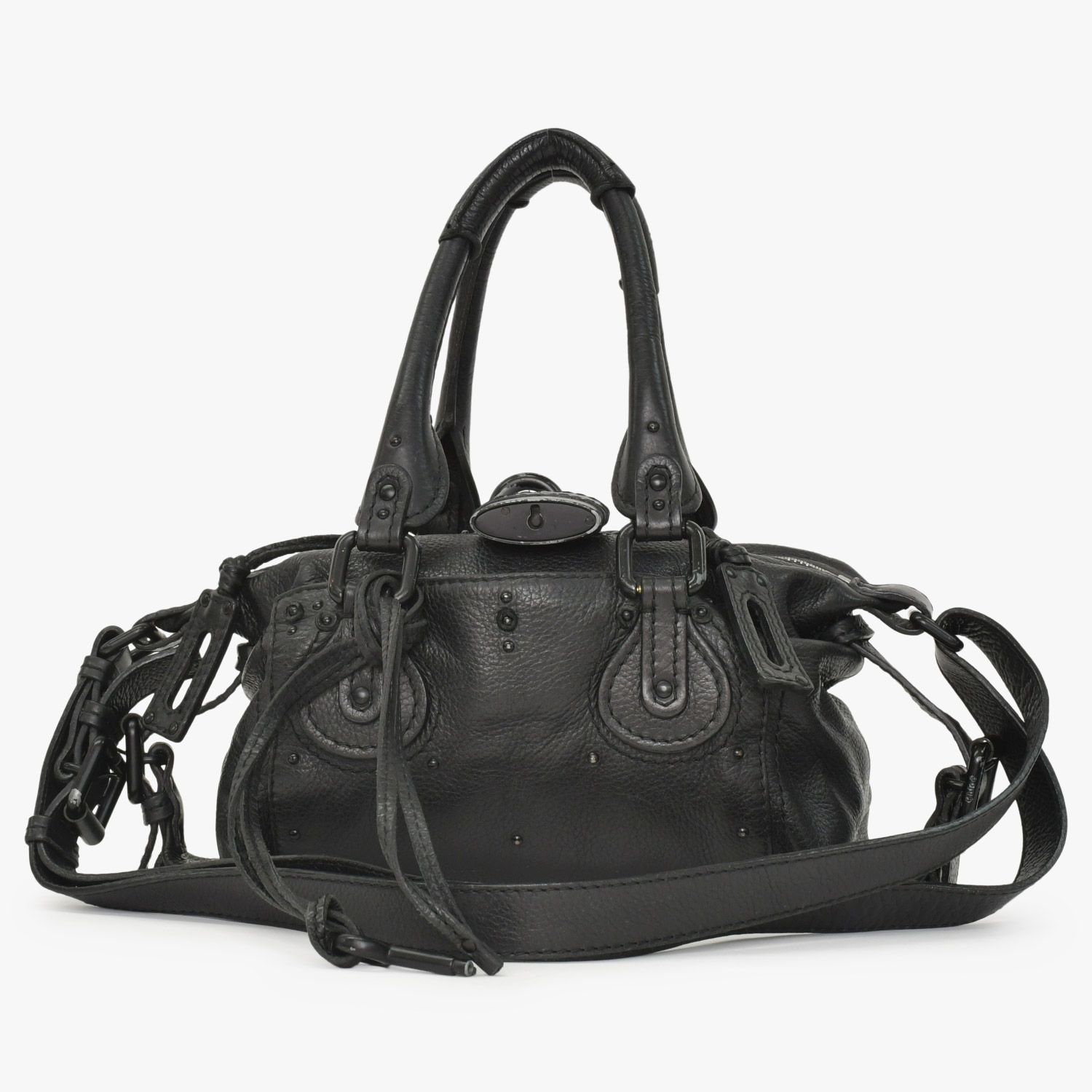 Chloe クロエ ミニパディントン ブラック 2WAY ショルダーバッグ ミニ