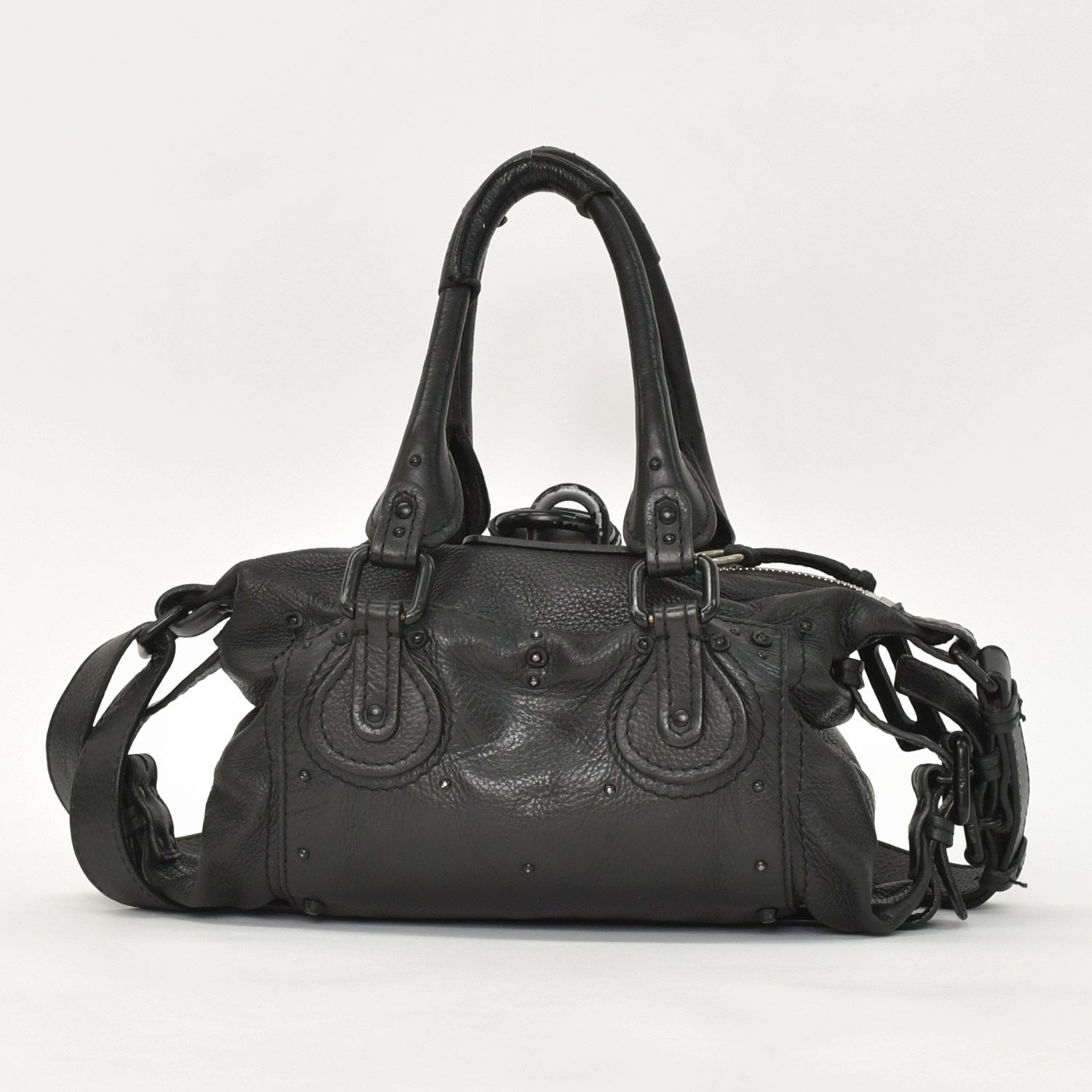 Chloe クロエ ミニパディントン ブラック 2WAY ショルダーバッグ ミニ
