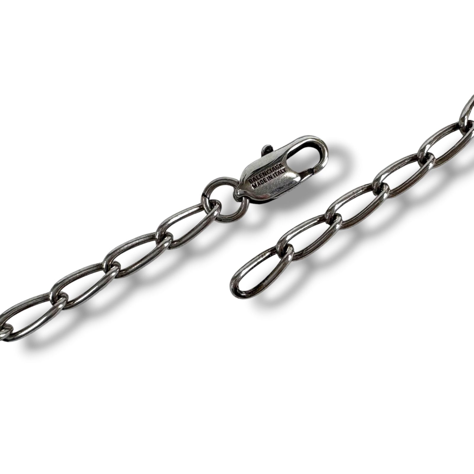 BALENCIAGA BBチェーンブレスレット シルバー 【公式通販】