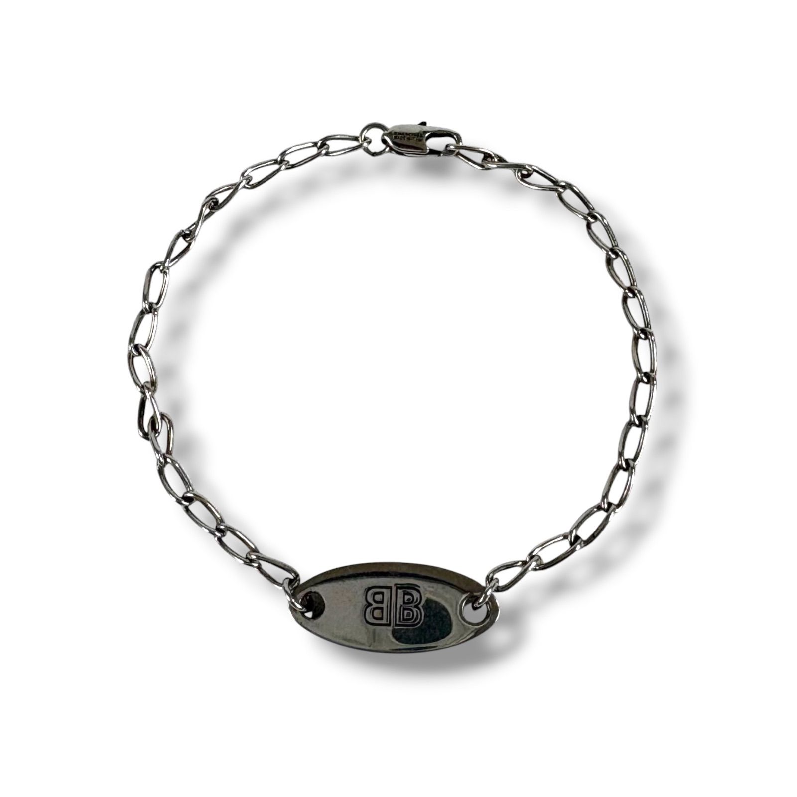 バレンシアガ Balenciaga Everyday Bracelet Antique Silver