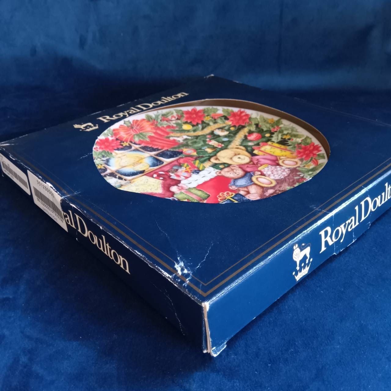 ロイヤルドルトン Royal Doulton 1993年クリスマスプレート テディベア