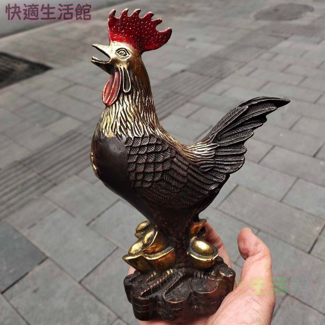 雄鶏 装飾品 工芸品 美術品 置物 GY529
