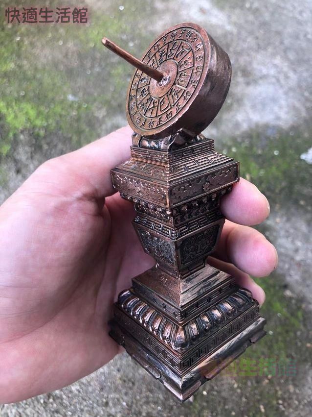 日時計 装飾品 現代工芸品 美術品 置物 GY529