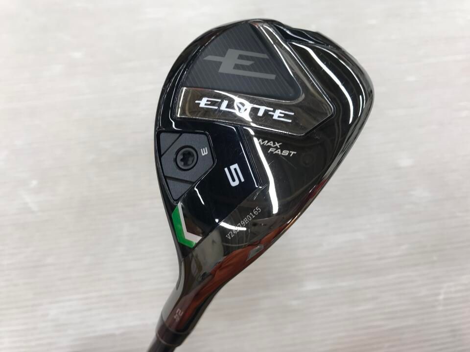 キャロウェイ　ELYTE MAX FAST　24度　LIN-Q GREEN 40 for Callaway　Rフレックス　ユーティリティ　中古　ゴルフドゥ！成田美郷台店【最短即日発送】