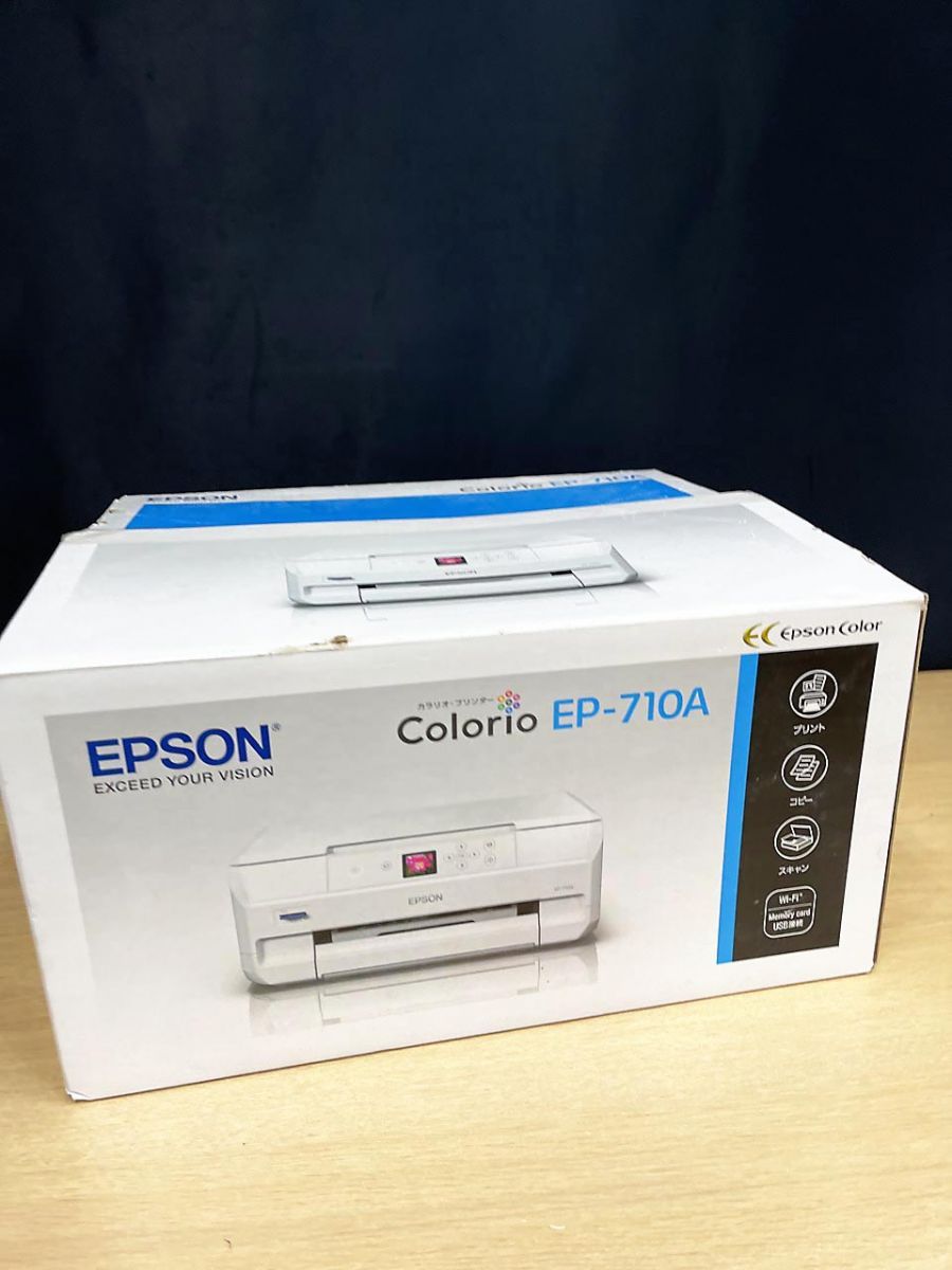 EPSON プリンター EP-710A ジャンク ジャンク】EPSON EP-710A インクジェットプリンター - メルカリ プリンター・複合機