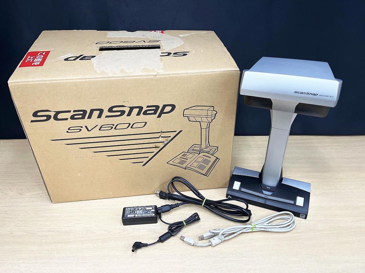 【現状品】 FUJITSU 富士通 Scan Snap オーバーヘッドスキャナ SV600