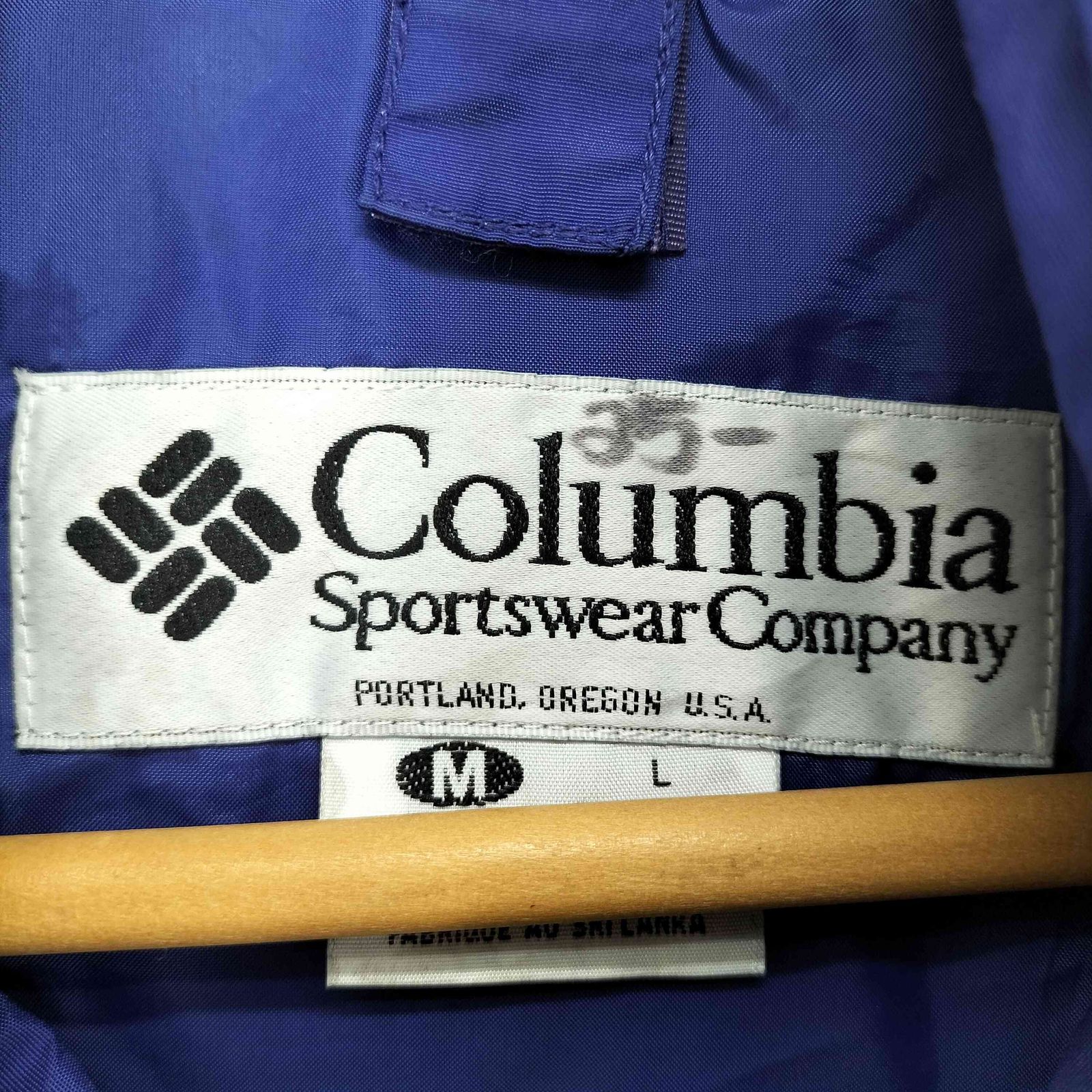 コロンビア Columbia 90-00s マウンテンパーカー シェルジャケット 