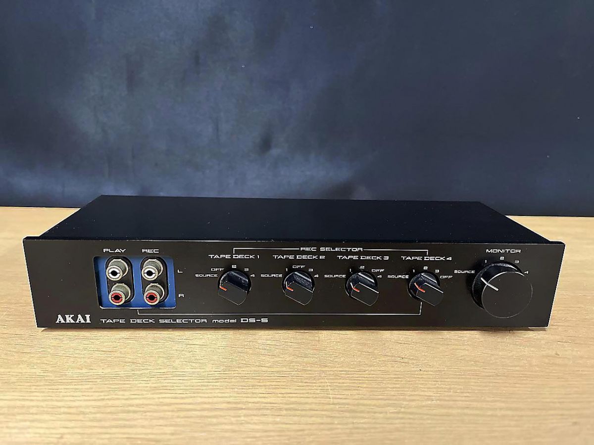 現状品】 AKAI アカイ 赤井電機 テープデッキセレクター DS-5 - メルカリ