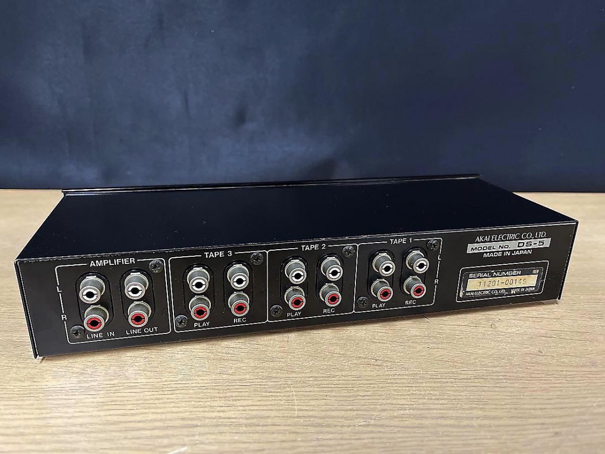 現状品】 AKAI アカイ 赤井電機 テープデッキセレクター DS-5 - メルカリ