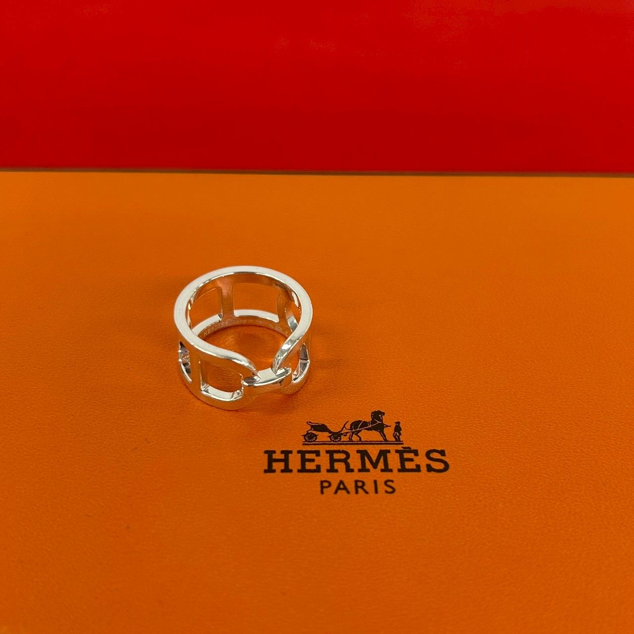 極 美品 HERMES エルメス ヴィンテージ エヴァー シェーヌダンクル