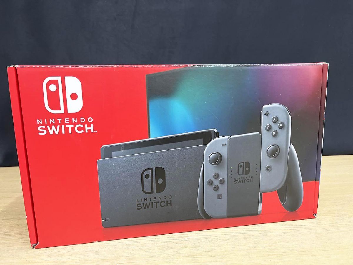 Nintendo Switch ニンテンドースイッチ グレー 箱あり HAC-001 本体