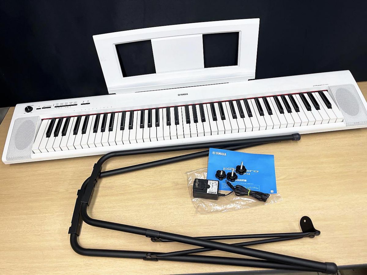 YAMAHA ヤマハ 電子キーボード ピアノ Piaggero ピアジェーロ NP-32