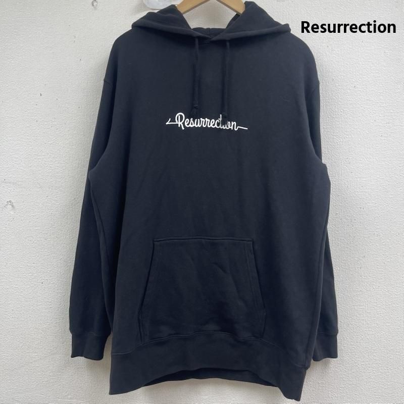 古着 Resurrection ブランド ロゴ プリント プルオーバー パーカー メンズ XL ISItems【USED】【古着】【中古】50159439