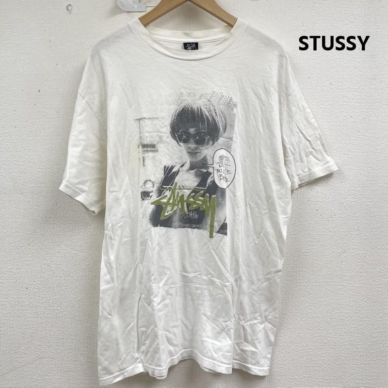 ステューシー 00s SKATE TOUGH YOU LITTLE BOYS ナオミ キャンベル Tシャツ メンズ L ISItems【USED】【古着】【中古】50159441