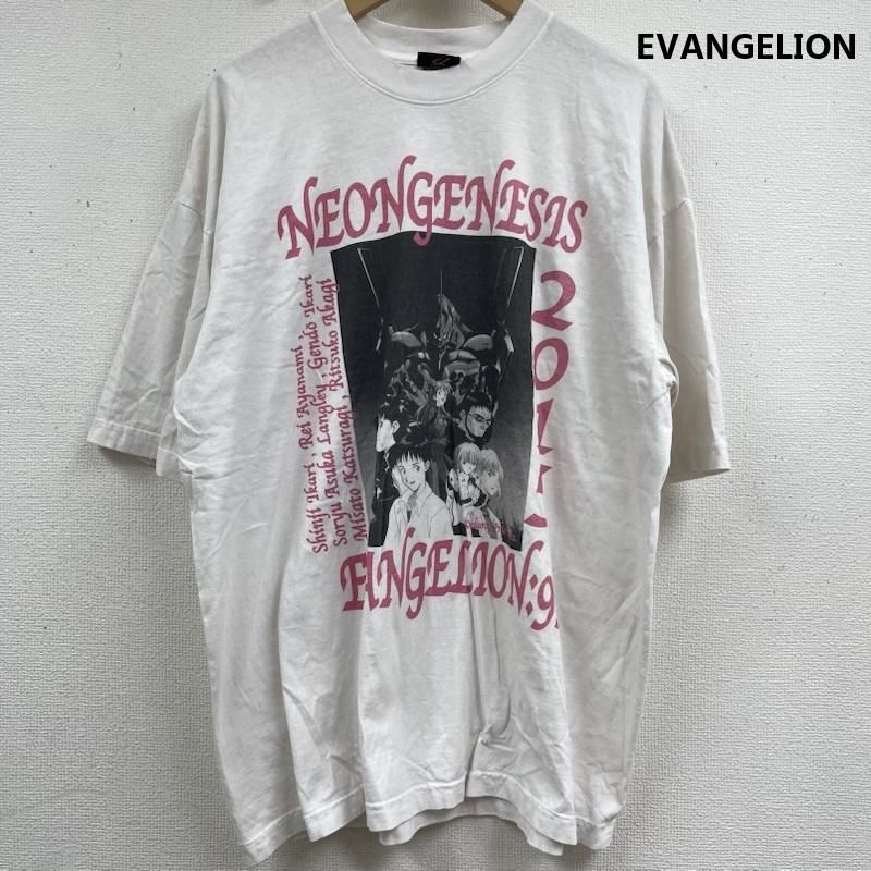 古着 USA製 エヴァンゲリオン 公式 EVANGELION 95 プリント Tシャツ メンズ XL ISItems【USED】【古着】【中古】50159503