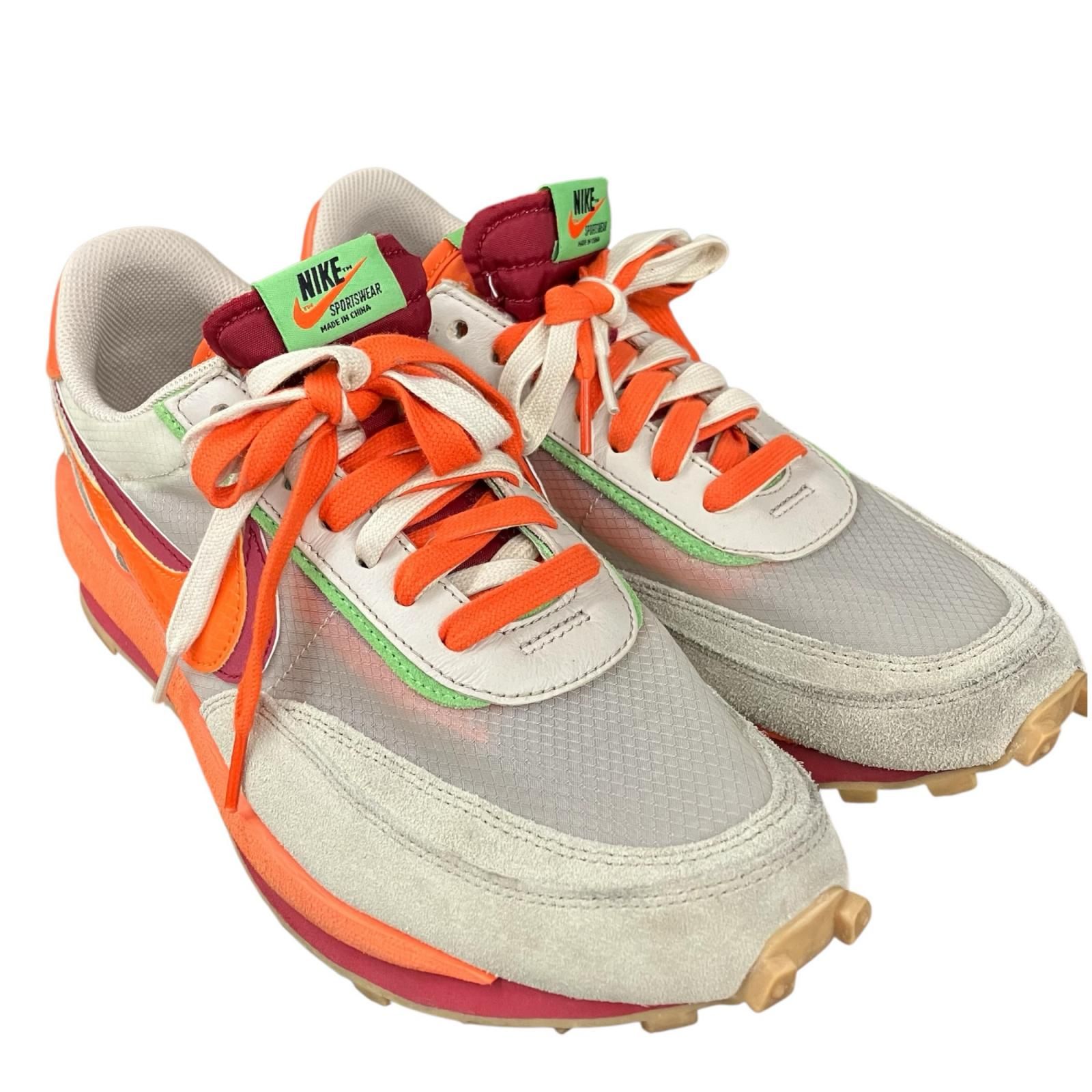 170050 現状品 NIKE ナイキ sacai×LDWaffleOrange Blaze 28.5cm メンズ 