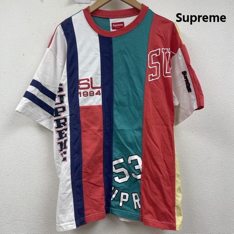 シュプリーム 21ss Reconstructed S/S Top グラフィック ロゴ Tシャツ メンズ M ISItems【USED】【古着】【中古】50159505