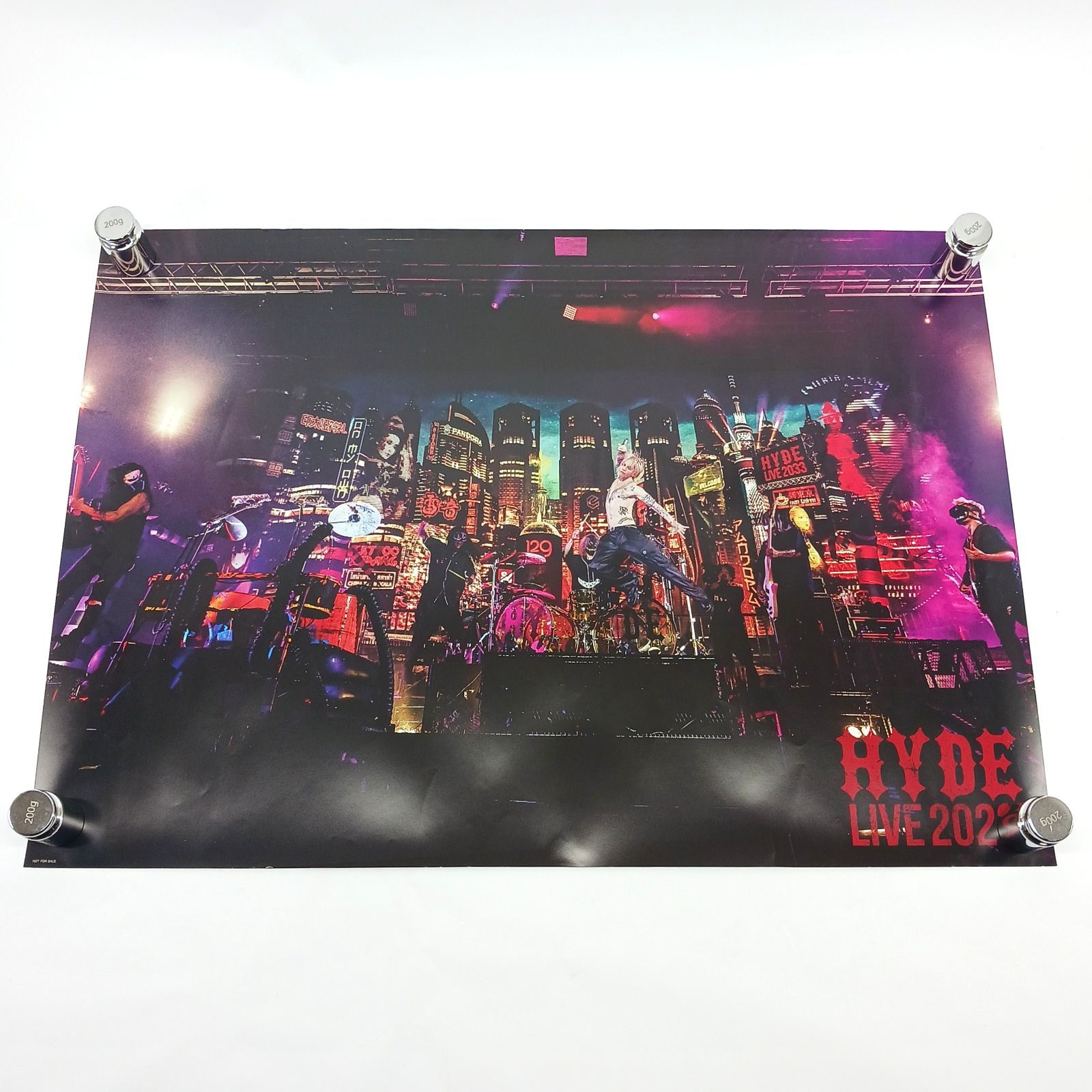 HYDE A2サイズ ポスター Blu-ray/DVD HYDE LIVE 2023 購入特典 - メルカリ