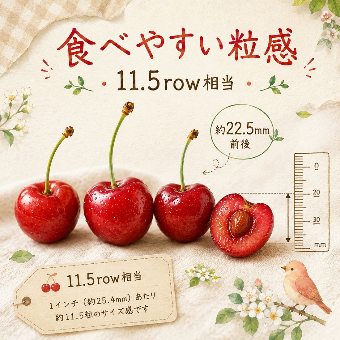 アメリカンチェリー 2kg 11.5ROW 甘み濃厚 たっぷりシェア 常温発送