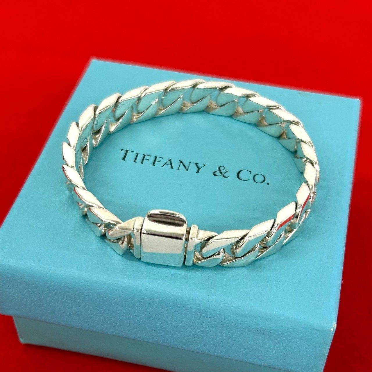 極 美品 TIFFANY&Co. ティファニー ヴィンテージ カーブリンク