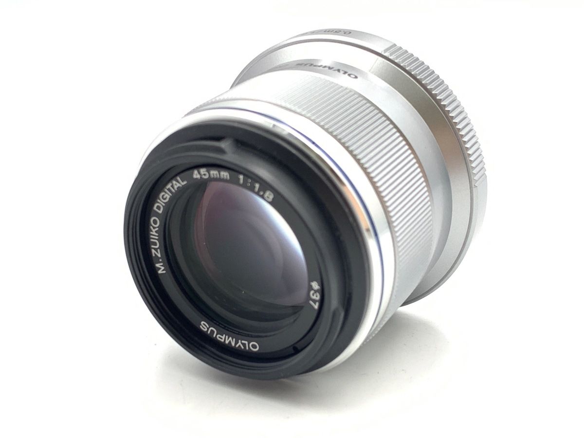 中古】 【美品】 オリンパス M.ZUIKO DIGITAL 45mm F1.8 シルバー