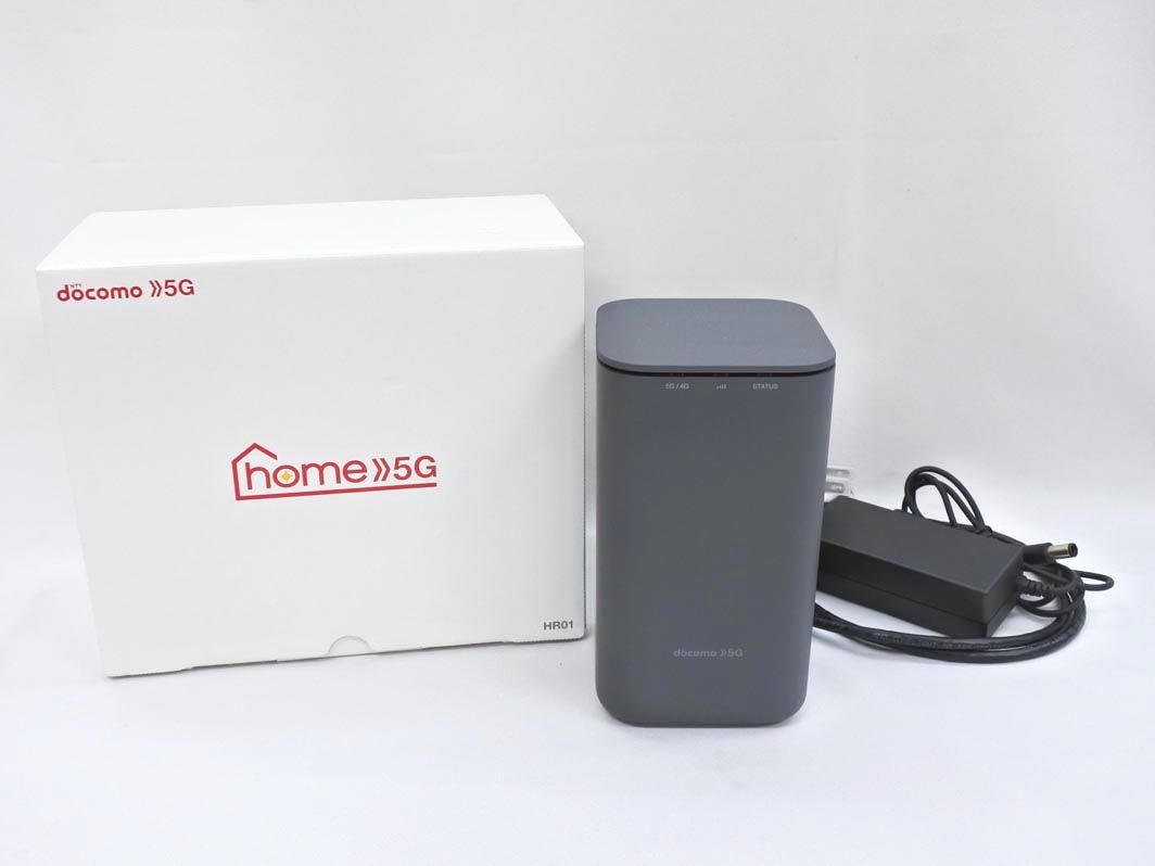 docomo 5G Wi-Fi HR01 ルーター 美品 - メルカリ