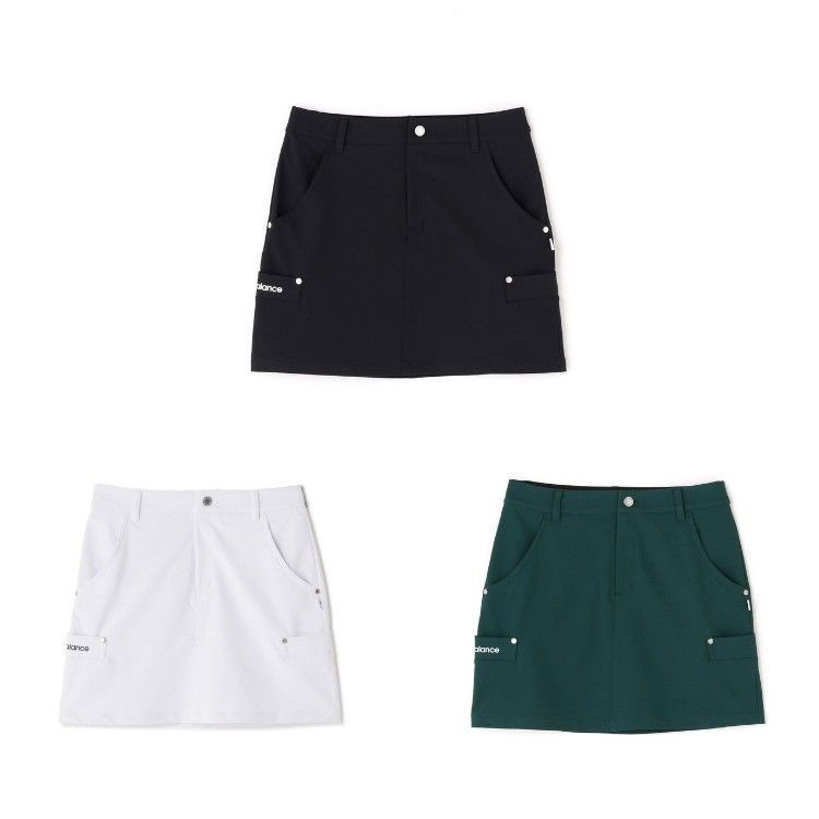 26春夏 ニューバランス ゴルフ New balance Golf レディース 防透 UV カーゴスカート (WOMENS) 0126134503 ボトムス